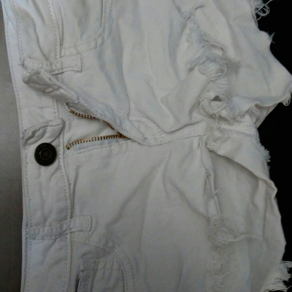 White Short Shorts